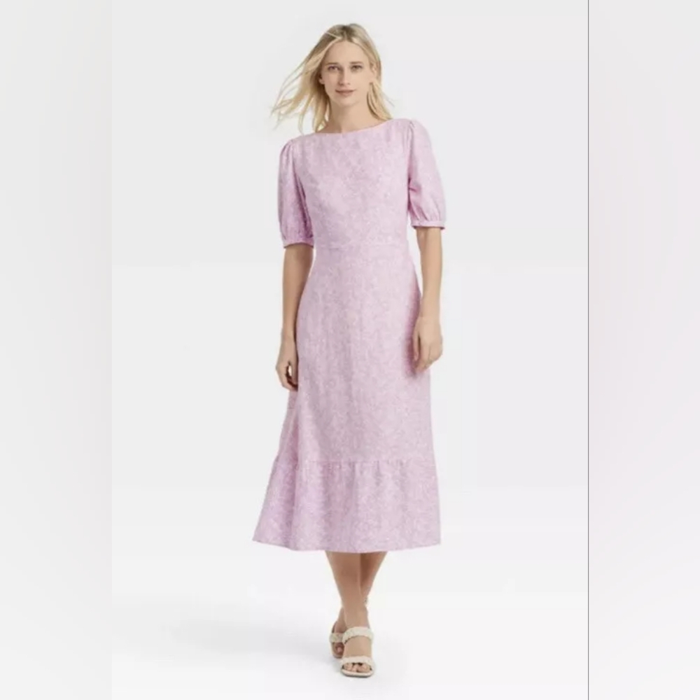 Floral midi dress
